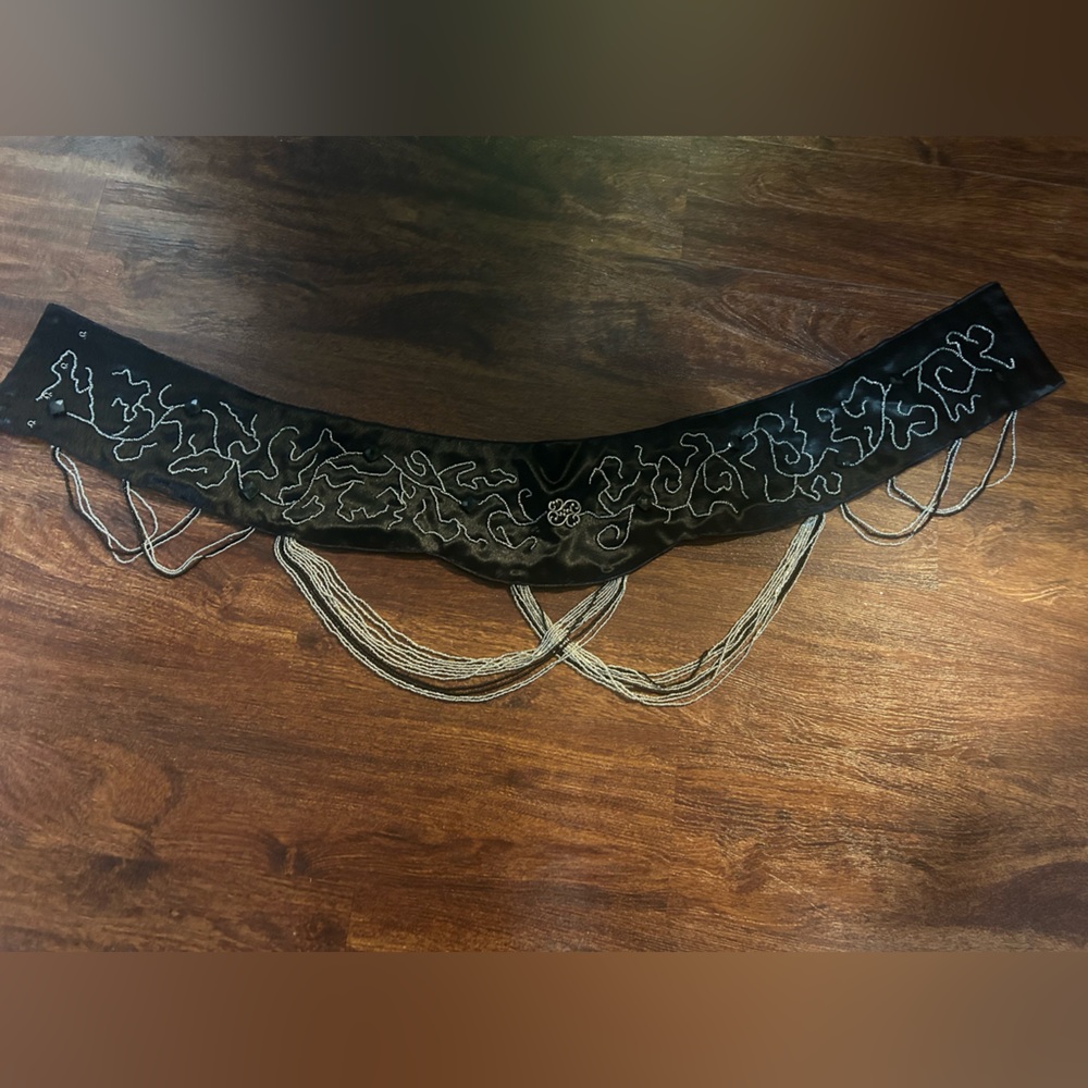 One of a Kind Beaded Belly Dance Hip Belt.
